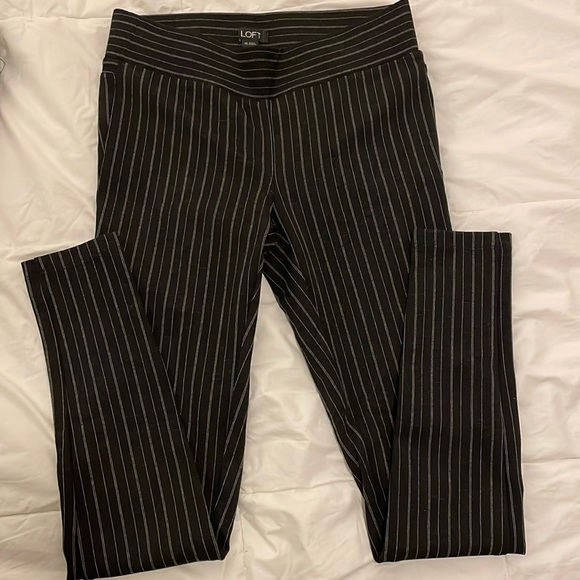 LOFT Pin Stripped Leggings - Picture 1 of 1